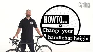 How to change your handlebar height [upl. by Wright]