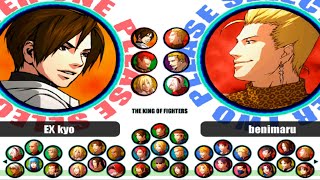 The King of Fighters XI All Characters PS2 [upl. by Spalding695]