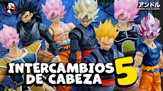 ✅ INTERCAMBIOS de CABEZA de BLACK GOKU SH FIGUARTS 🔥🔥🔥 [upl. by Anreval98]