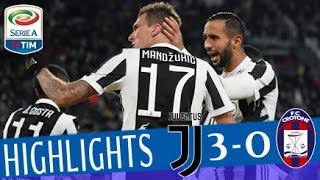 Juventus  Crotone 30  Highlights  Giornata 14  Serie A TIM 201718 [upl. by Rehtse]