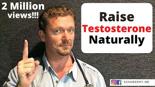 7 Natural Ways to Raise TESTOSTERONE for FREE [upl. by Narol269]