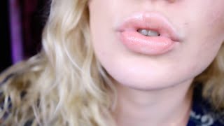 Up close kisses all over ASMR no talking [upl. by Brindle580]