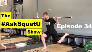 How to Perform A Bulgarian Split Squat AskSquatU Show Ep 34 [upl. by Treblig]