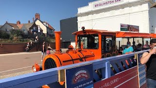 The Land Train  Bridlington Spa to South Cliff Round Trip [upl. by Euqinahs]