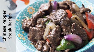 Chinese Pepper Steak Recipe Easy [upl. by Seyler302]