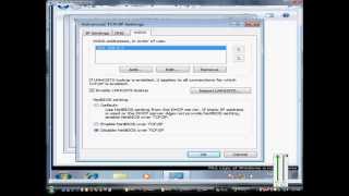 How and why to change the NETBIOS over TCPIP settings in Microsoft Windows 7 [upl. by Ythomit]