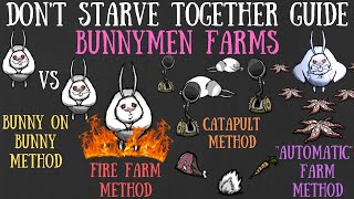 Dont Starve Together Guide Bunnymen Farms  Various Methods [upl. by Aiksa957]