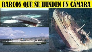 Top 10 Barcos Gigantes Que Se Hundieron en Cámara [upl. by Nauwtna]