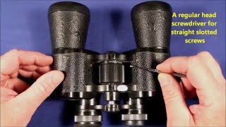 How To Align Binoculars At Home [upl. by Noslien]