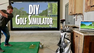 Affordable DIY Home Golf Simulator ⛳️ OptiShot2 gets a HUGE upgrade [upl. by Yrrak485]