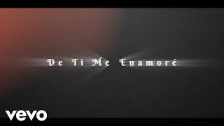 Banda El Recodo De Cruz Lizárraga  De Ti Me Enamoré Lyric Video [upl. by Naasah34]