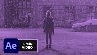 How to Create Snow in After Effects  Adobe Creative Cloud [upl. by Ojybbob]