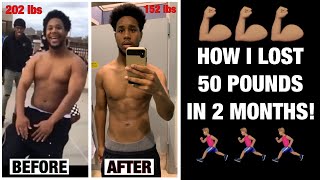 How I Lost 50 Pounds in 2 Months [upl. by Letti439]