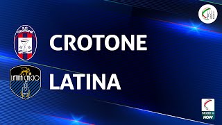 Crotone  Latina 13  Gli Highlights [upl. by Nylhtac]