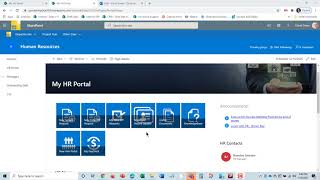 SP HR Employee Self Service on SharePoint  Microsoft Teams [upl. by Harding463]