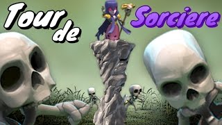 Tour de Sorcière Nouvelle défense  Idée de Mise à Jour  Clash of Clans [upl. by Antonietta]