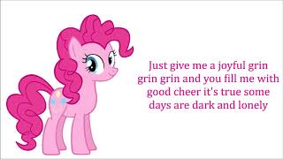 My Little Pony  Smile Song Lyrics [upl. by Aihsram]