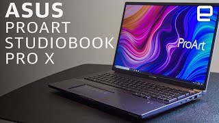 Asus ProArt Studiobook Pro X HandsOn Big name big laptop [upl. by Luz]