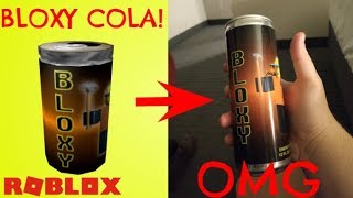 Roblox made a REAL Bloxy Cola [upl. by Ralfston964]