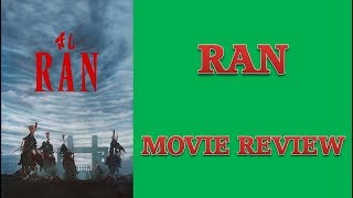 Ran 1985 Movie Review [upl. by Sisxela]