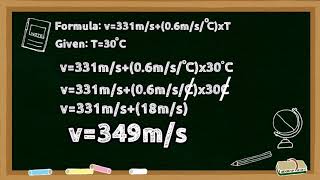 SOUND CALCULATING SPEED and TEMPERATURE affecting SOUND [upl. by Eiuqnom]