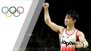 Japans Uchimura wins Mens Artistic Gymnastics Individual All Around gold [upl. by Yssenhguahs]