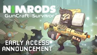 NIMRODS GunCraft Survivor  Early Access Announcement Trailer [upl. by Ssor]