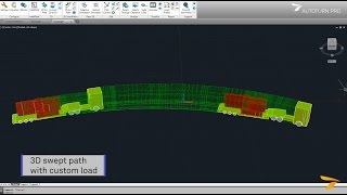 AutoTURN 101  Swept path analysis and turning simulation software [upl. by Stander]