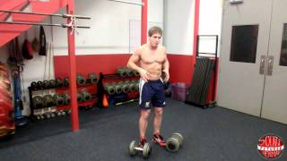 How To Dumbbell Deadlift [upl. by Ardiek]