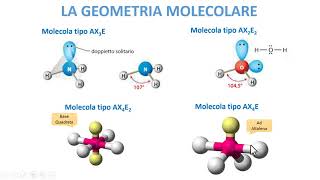 LA GEOMETRIA MOLECOLARE [upl. by Lezlie458]