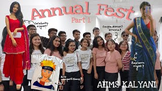 Annual Fest AIIMS Kalyani Part 1 l Medical College Fest l AIIMS Fest I NEET 2022 l Ahana Biswas [upl. by Garlinda]