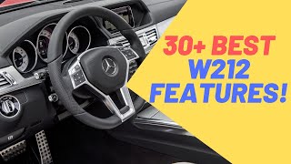 MERCEDES W212 BEST FEATURES  OPTIONS 30 TIPS [upl. by Niowtna]