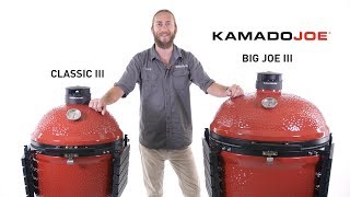 Kamado Joe Classic III amp Big Joe III Review  BBQGuys [upl. by Matilda]