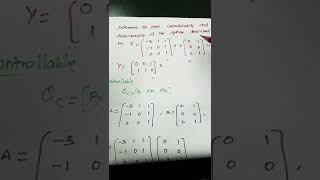 Controlabillity and observabillity problem using calculator in Tamil [upl. by Pacheco325]