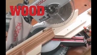 The Simple Accurate Way to Cut Crown Molding  WOOD magazine [upl. by Cathrine]