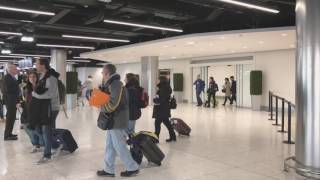 Arrivals Area Terminal 1 Dublin Airport November 2016 [upl. by Aicined]