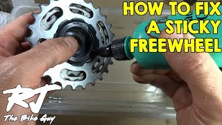 How To Fix A Sticky Freewheel [upl. by Einehpets]