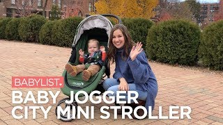 Baby Jogger City Mini Stroller Review [upl. by Ahseinet241]