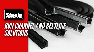 Run Channel and Windowfelt  Beltline Solutions from Steele [upl. by Eeclehc]