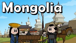 The Largest Empire in History  The Animated History of Mongolia [upl. by Lledroc371]