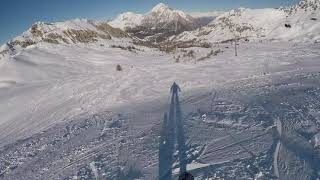 Bardonecchia Skiing Italy HD [upl. by Brnaba849]