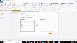 Combine Multiple Tables in Power BI [upl. by Holly]