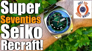 Super Seventies Seiko Recraft SNKM97 [upl. by Walburga]