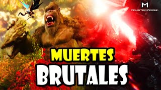 TOP 7 MUERTES MÁS BRUTALES DEL MONSTERVERSE [upl. by Domella]