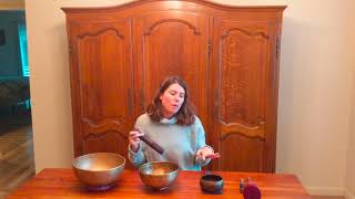 How to Use a Singing Bowl [upl. by Eniarrol]