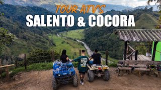 ⛰ Tour CUATRIMOTOS por FINCAS CAFETERAS en SALENTO COLOMBIA [upl. by Wadlinger824]