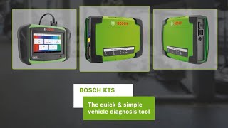 Bosch KTS diagnostic tool [upl. by Ieso713]