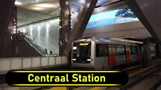 Metro Station Centraal Station  Amsterdam 🇳🇱  Walkthrough 🚶 [upl. by Tiler]