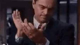 Leonardo DiCaprio claps gif [upl. by Brunhild]