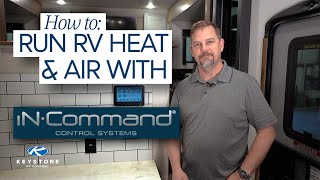 How to operate your RV air and heat through the iN•Command system [upl. by Nahij]